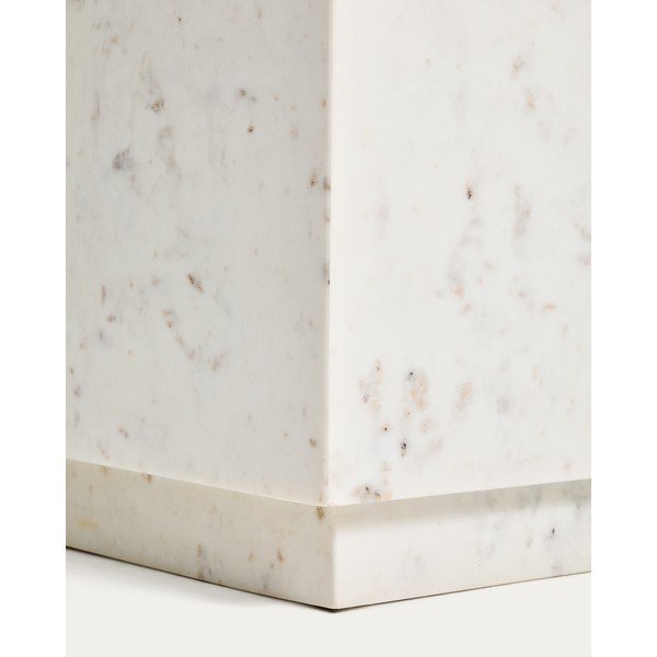 Mramorni pomoćni stol 50x50 cm Sorein – Kave Home-image-4