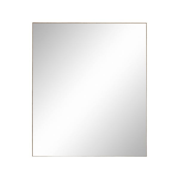 Zidni/s ogledalom kupaonski ormarić u dekoru hrasta u prirodnoj boji 60x70 cm Wisla – Støraa-image-1