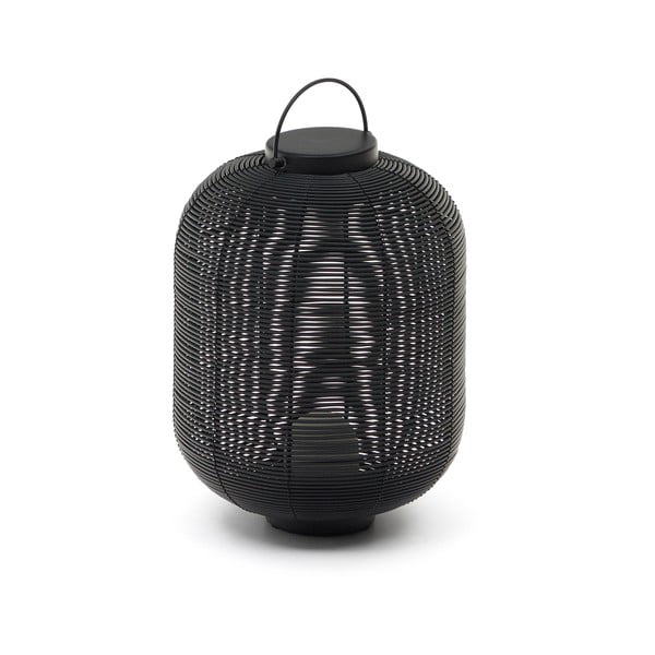 Crna LED stolna lampa s mogućnosti zatamnjivanja (visina 37 cm) Saranella – Kave Home