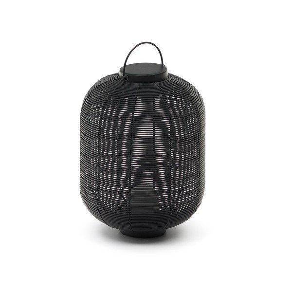 Crna LED stolna lampa s mogućnosti zatamnjivanja (visina 37 cm) Saranella – Kave Home