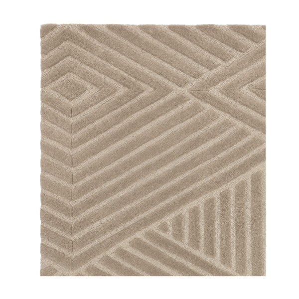 Svjetlo smeđi vuneni tepih 120x170 cm Hague – Asiatic Carpets-image-4