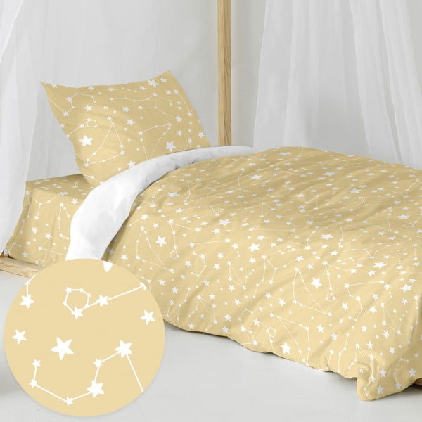 Pamučna dječja posteljina za krevet za jednu osobu 140x200 cm Star sign – Happy Friday