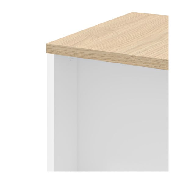 Pomoćni stolić u dekoru hrasta 40x40 cm Ella - TemaHome-image-1