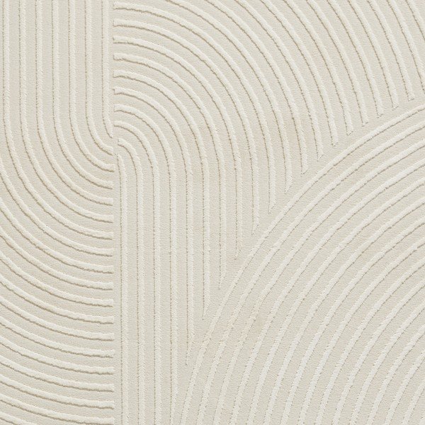 Krem periv tepih od recikliranih vlakna 120x170 cm Flores – Think Rugs-image-3