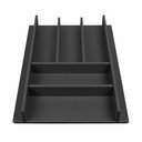 Crni organizator pribora 33 x 47 cm Wood Line – Elletipi