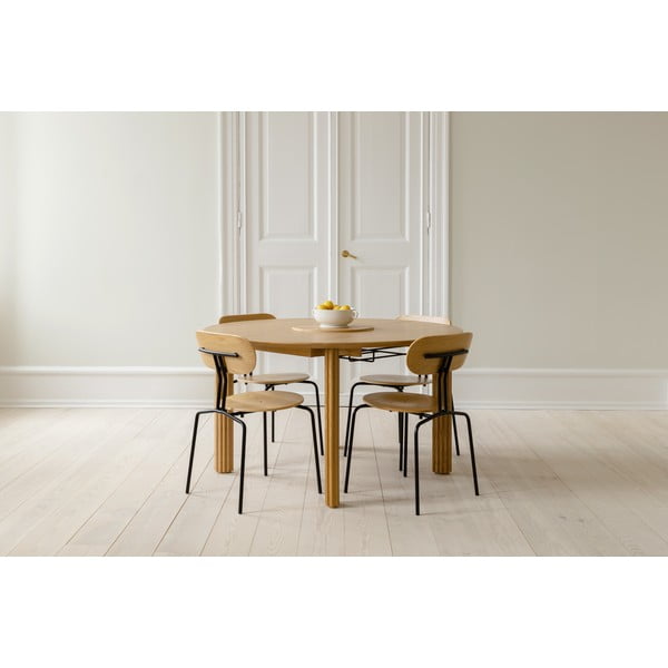 Blagovaonska stolica u zlatnoj boji/svjetlo smeđa Curious – UMAGE-image-1