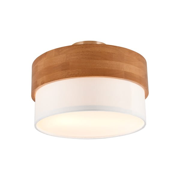 Bijela/u prirodnoj boji stropna svjetiljka s tekstilnim sjenilom Seasons – Trio-image-2