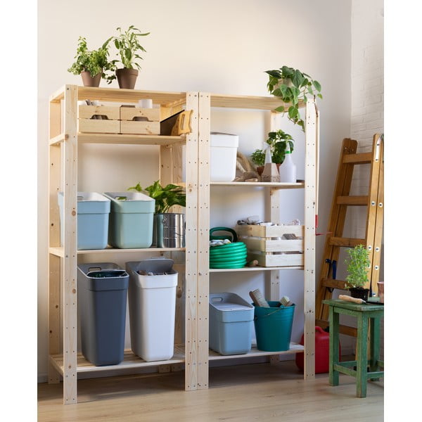 Svijetlo zelena kanta za smeće za odvojeni otpad od reciklirane plastike 30 l Ready To Collect – Curver-image-3