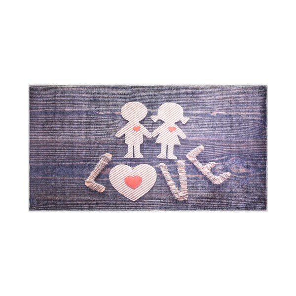 Izdržljiv tepih Vitaus Love is Everywhere, 80 x 120 cm-image-1
