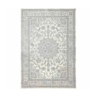 Svijetlo sivi tepih od mješavine pamuka 68x110 cm Persan – douceur d'intérieur