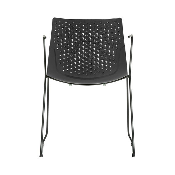 Set od 4 crne blagovaonske stolice Marckeric Edda-image-2