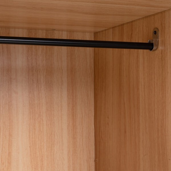 Otvoreni ormar u prirodnoj boji 60x190x48 cm Armarios – Casa Selección-image-3