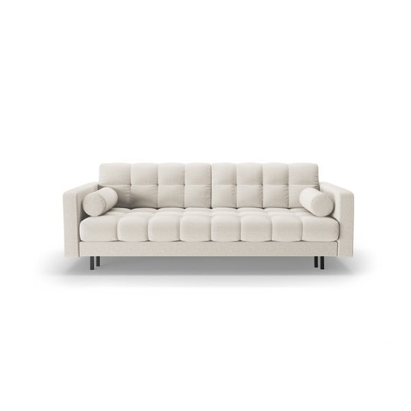 Krem sklopiva/s prostorom za odlaganje sofa 222 cm Bali – Cosmopolitan Design