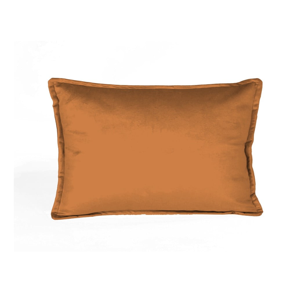 Narančasta ukrasna navlaka za jastuk Velvet Atelier, 50 x 35 cm