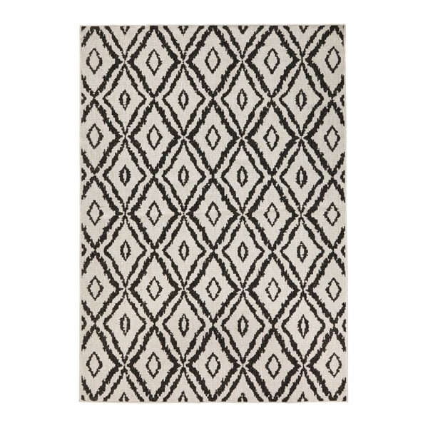 Smeđi-bijeli vanjski tepih NORTHRUGS Riu, 160 x 230 cm