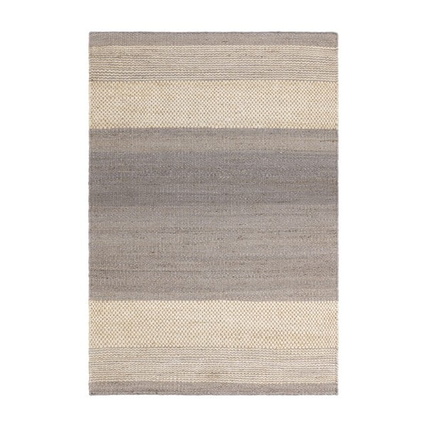 Sivi/krem obostrani/ručno rađen juten tepih 200x300 cm Cedar – Asiatic Carpets