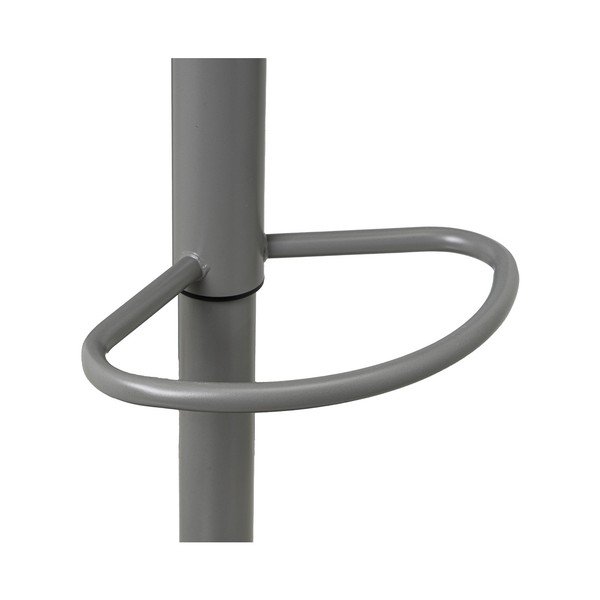 Sive barske stolice u setu podesive visine 2 kom od umjetne kože (visine sjedala 56,5 cm) – Casa Selección-image-2