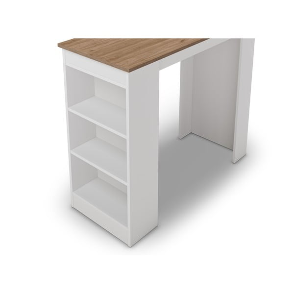 Barski stol s pločom stola u dekoru hrasta 52x120 cm Peru – Marckeric-image-2