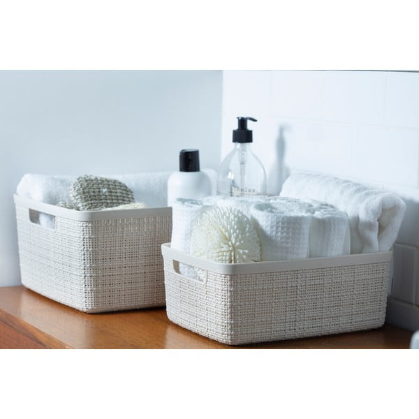 Plastična košara za skladištenje Jute – Curver-image-2