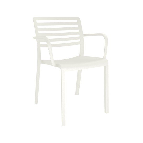 Set od 2 bijele vrtne stolice Resol Lama-image-1