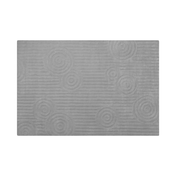 Sivi tepih viskozan 200x300 cm Uzu – Blomus