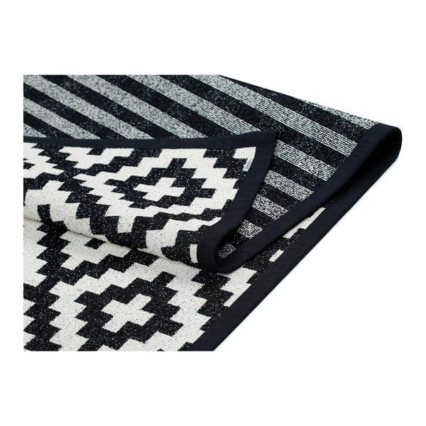 Dvostrani crno-bijeli tepih s uzorkom Narma Viki, 160 x 230 cm-image-2