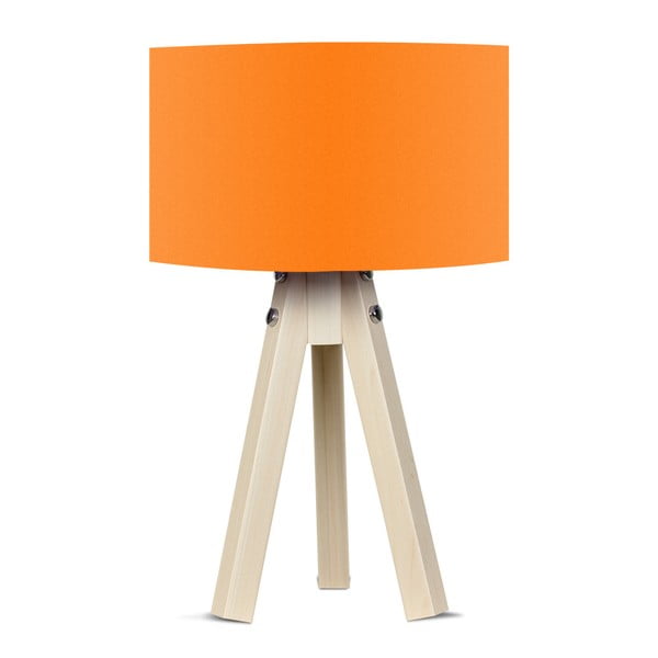 Kate Louise Naturel stolna lampa s narančastim sjenilom