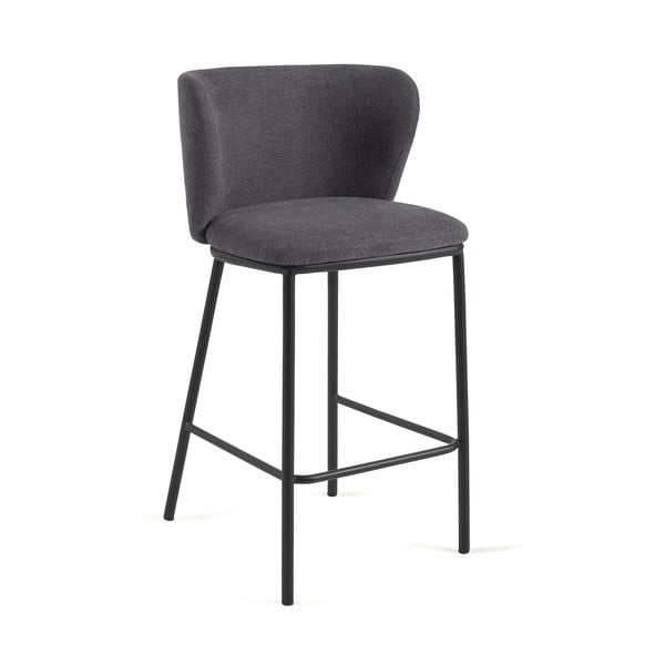 Tamno sive barske stolice u setu 2 kom 92 cm Ciselia – Kave Home