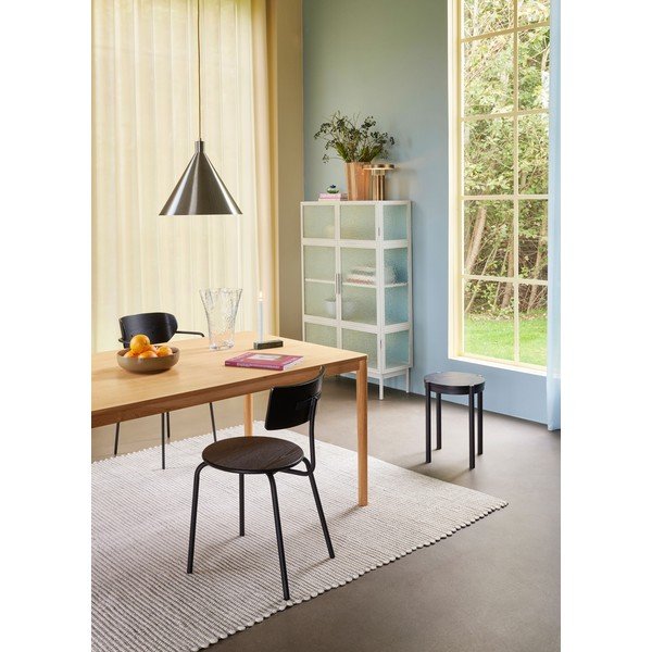 Crne blagovaonske stolice u setu 4 kom Arch – Hübsch-image-1