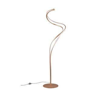 LED stojeća svjetiljka u zlatnoj boji s metalnim sjenilom (visina 160 cm) Nala – Trio Select