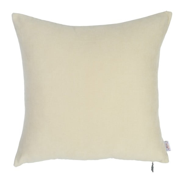 Jastučnica svijetle krem boje Mike & Co. Honey Plain Collection, 45 x 45 cm