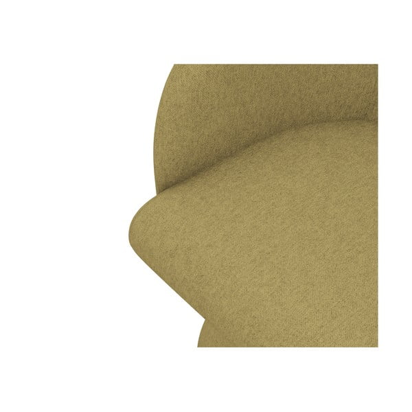 Senf žuta podstavljena blagovaonska stolica Kanoa – Makamii-image-4