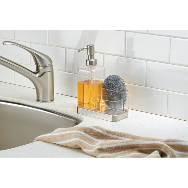 Dozator za sapun s prostorom za mrežicu za pranje iDesign Forma-image-1
