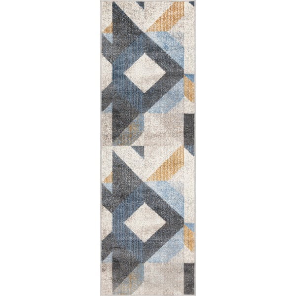Svijetlo siva staza 80x250 cm Soft Halleby – FD