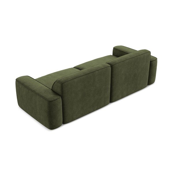 Zelena sofa od šenila 244 cm Omao – Makamii-image-3