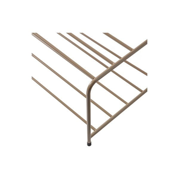 Svjetlo smeđi metalni ormarić za cipele Josse – WOOOD-image-4