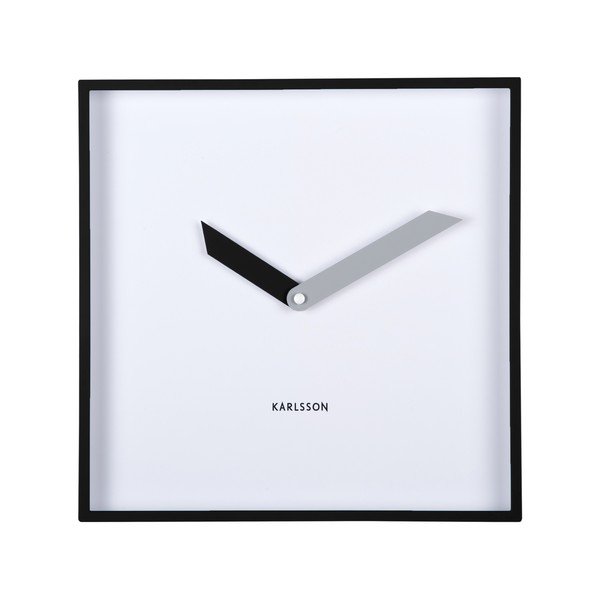 Zidni sat Cool Retro Cuadrado – Karlsson