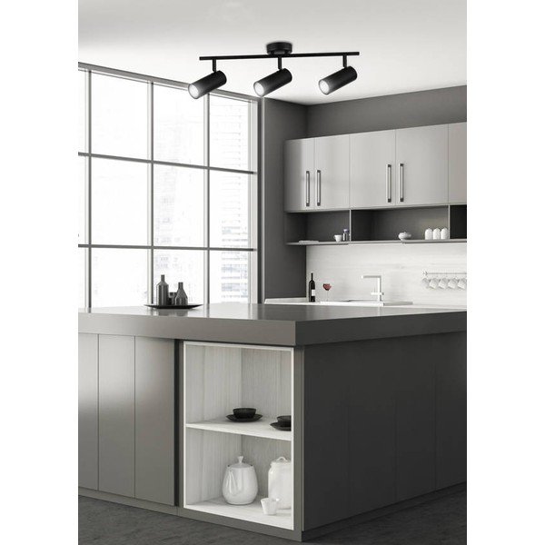 Crni metalni reflektor 9x56 cm Colly – Candellux Lighting-image-1