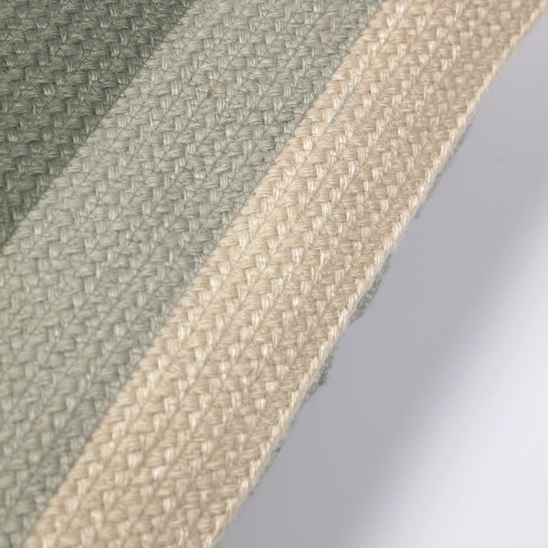 Zelena jastučnica od reciklirane plastike Kave Home Leeith, 30 x 50 cm-image-1