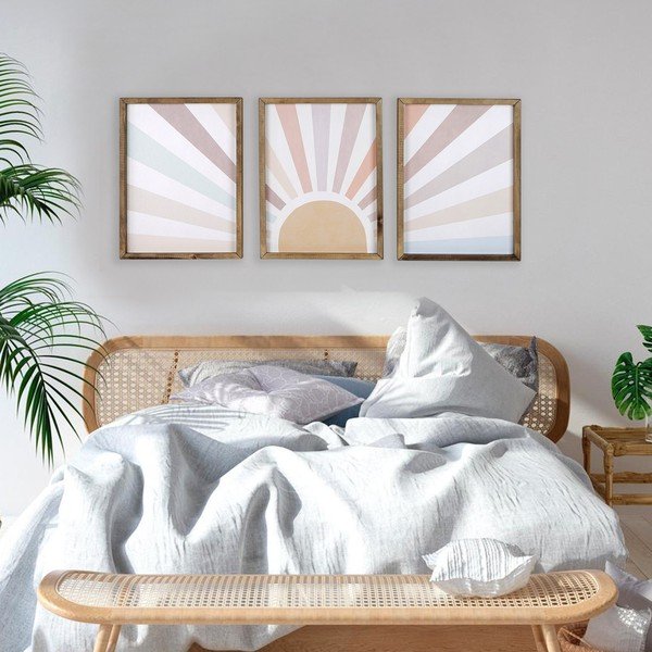 Set od 3 slike Kate Louise Sunrise, 36 x 48 cm-image-1