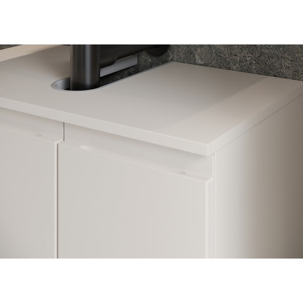 Krem nizak ormarić za ispod umivaonika 60x56 cm Salinas – Germania-image-4