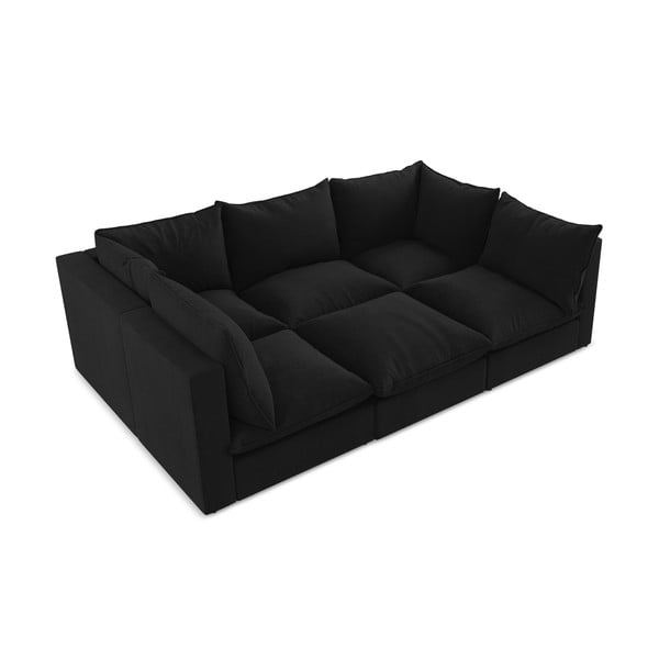 Crna sofa 255 cm Manao – Makamii-image-2