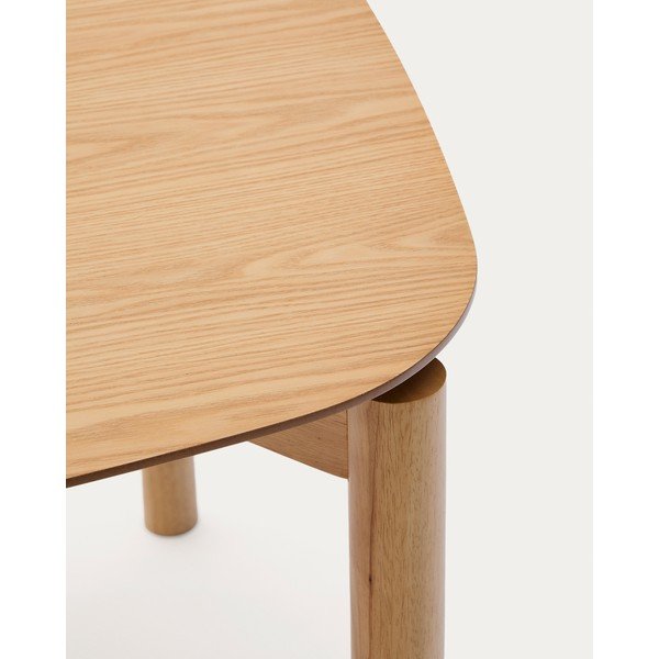 Blagovaonski stol u dekoru jasena 90x160 cm Indara – Kave Home-image-1