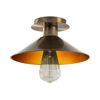 Stropna svjetiljka u brončanoj boji s metalnim sjenilom ø 24 cm Berceste – Opviq lights