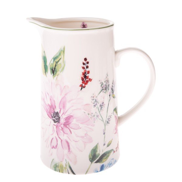 Porculanski vrč Dakls Flower Garden, 1,1 l