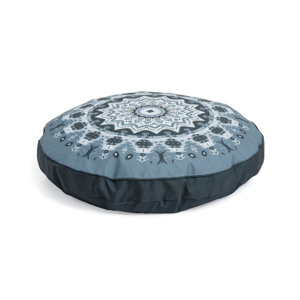 Pouf s plavim uzorkom La Forma Aideen, Ø 60 cm