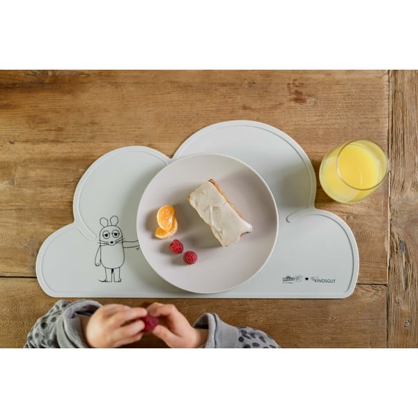 Plavi silikonski podmetač Kindsgut Mouse, 49 x 27 cm-image-2