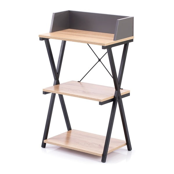 Radni stol s pločom stola u dekoru hrasta 30x50 cm Hexe – Homede