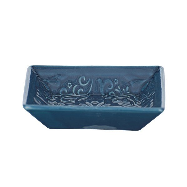 Tamnoplava keramička posuda za sapun Wenko Cordoba-image-2