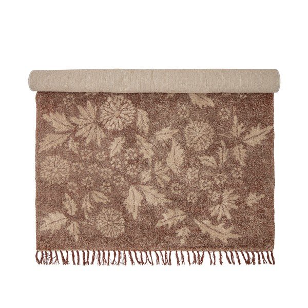 Smeđi pamučan tepih 140x200 cm Malu – Bloomingville-image-2